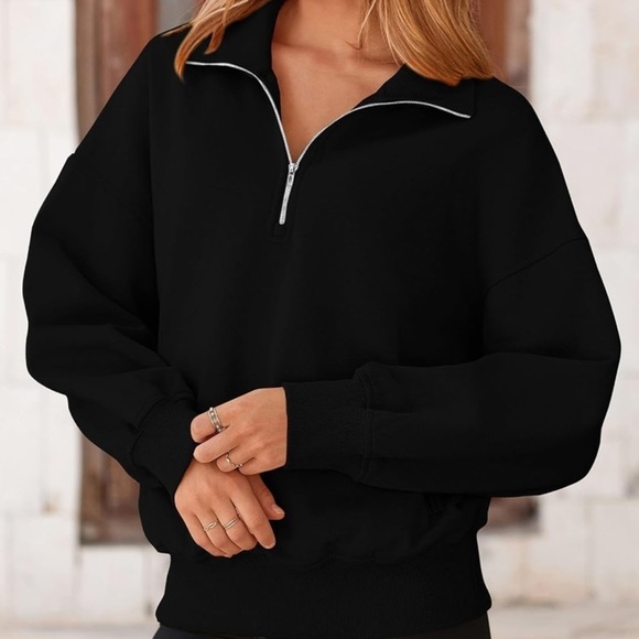 Pretty Garden Half Zip Sweater | SIZE M - Picture 1 of 10